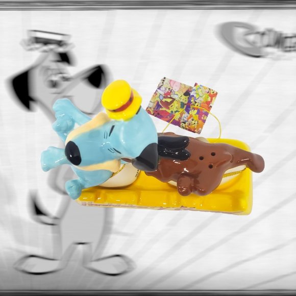 Huckleberry Hound & Deputy Dog Salt'n Pepper Set - Hanna-Barbera - Magnetic - Picture 4 of 10